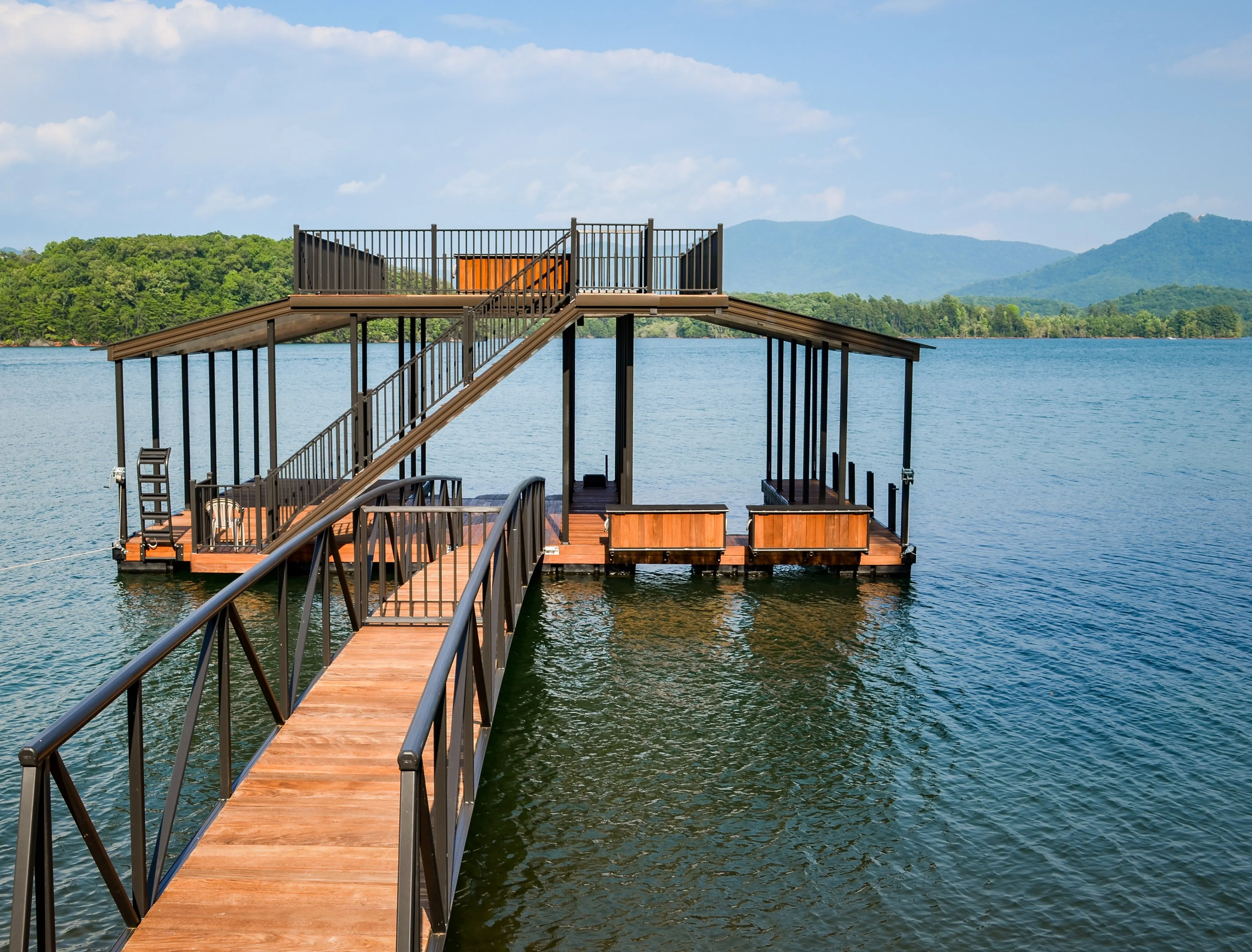 Premium aluminum dock systems by Next Level Marine